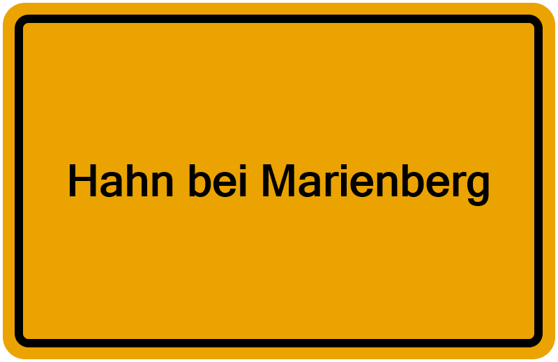 Handelsregisterauszug Hahn bei Marienberg